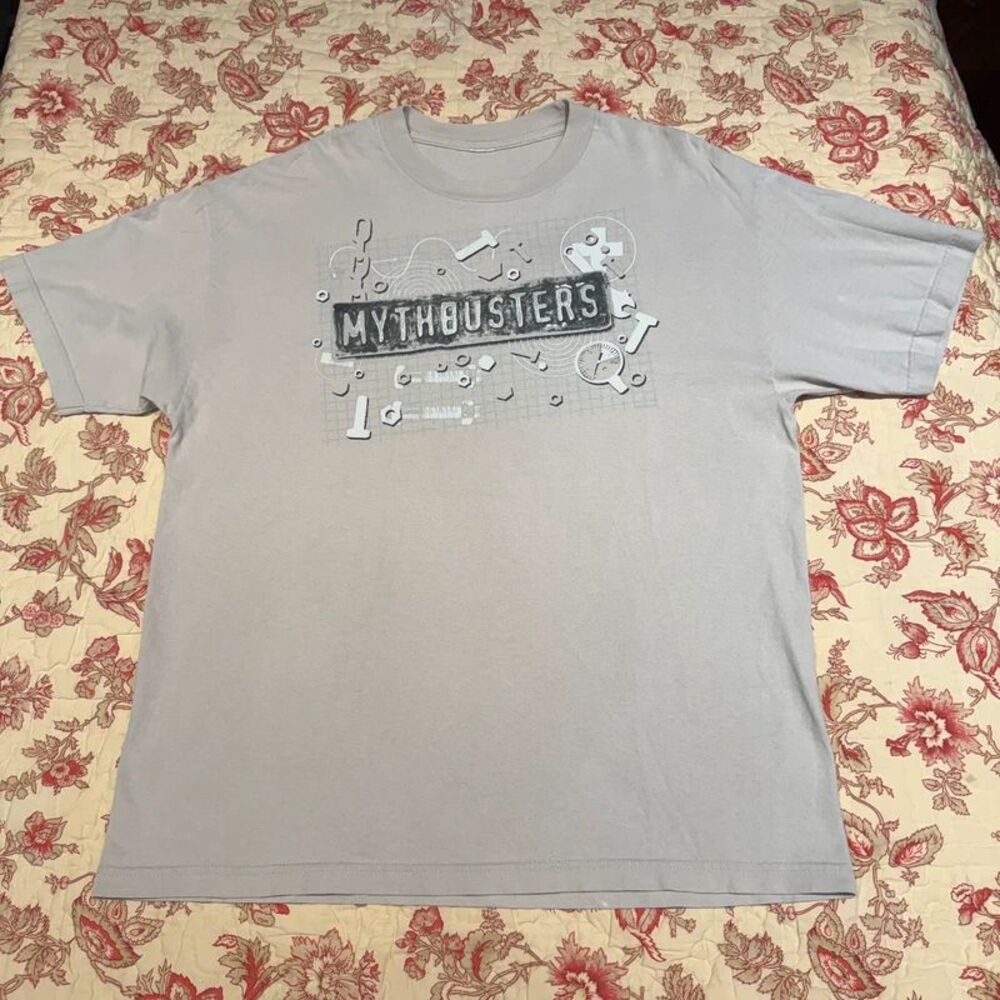 Vintage Mythbusters Original Show Promo Graphix T shirt!